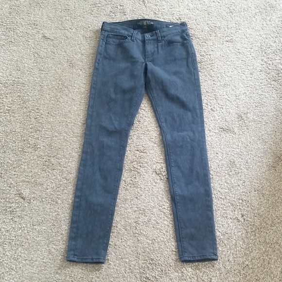 Lucky Brand Charlie Skinny Leopard Jeans - Picture 7 of 13